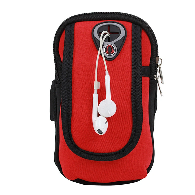 New outdoor mobile phone arm bag Anti-slip breathable armband multi-functional arm bag for running for men and women