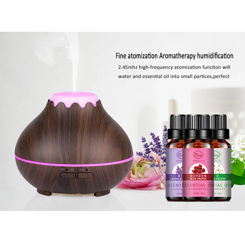 aroma diffuser wood grain ultrasonic aromatherapy aroma diffuser 7 Color Led Essential Oil Diffuser air humidifier