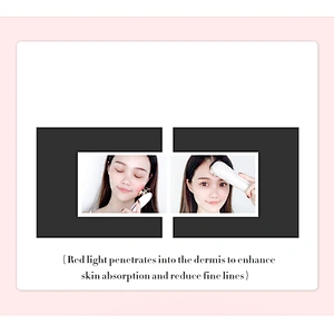 Rechargeable Ultrasonic facial massager cleaning exfoliating galvanic facial massager
