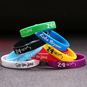 Custom logo Sport  recycled hand silicon wristband  wholesale gym advertising promotion silicon  wristband