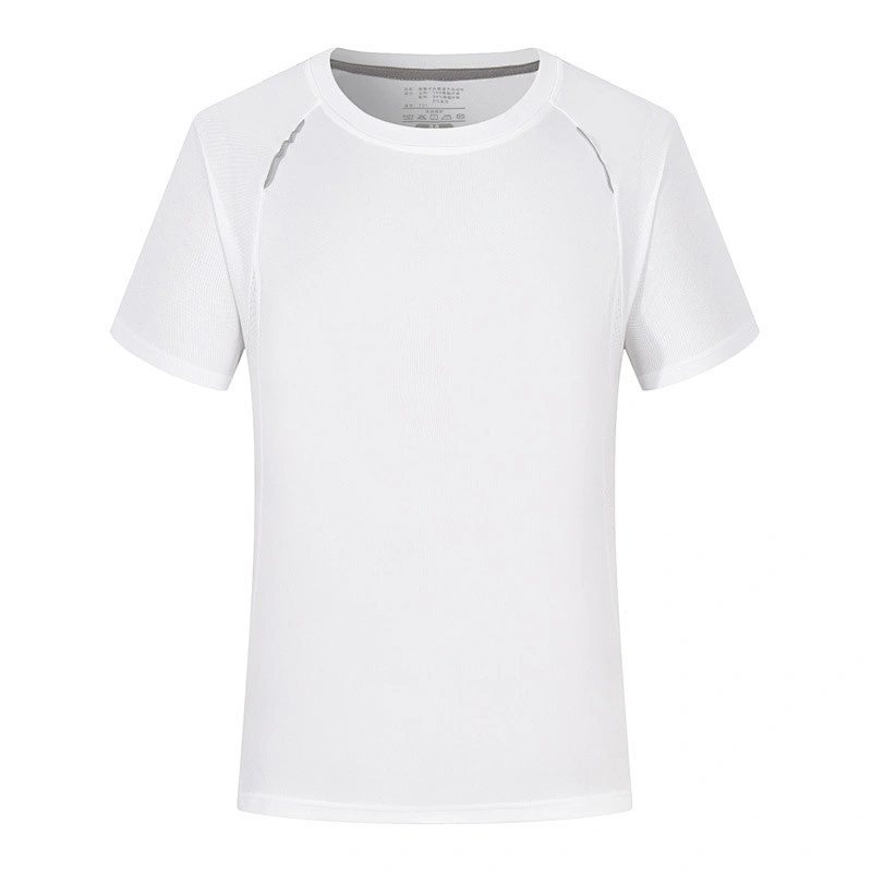 Breathable Spring Summer Sport  Polyester T Shirt Custom advertising promotional T-shirts custom logo