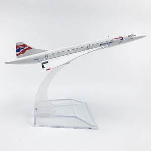 High quality custom logo Promotional Gifts airplane model  Hot Sale Personalized Handmade 16cm  metal airplane model