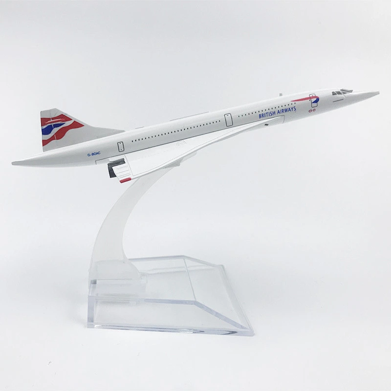 High quality custom logo Promotional Gifts airplane model  Hot Sale Personalized Handmade 16cm  metal airplane model