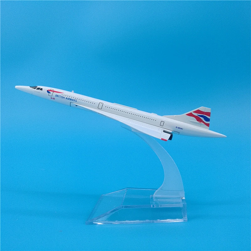 High quality custom logo Promotional Gifts airplane model  Hot Sale Personalized Handmade 16cm  metal airplane model