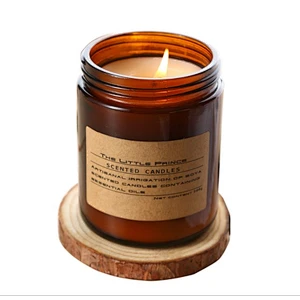 Hot Sale Custom Made 125ml Handmade Scented Candles Glass Jar With Metal Lid DIY Festival Gift Home Decoration Plain Glass Jar