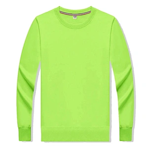 High quality Custom logo Cotton Spandex Men print plain blank long sleeve  sweatshirts crewneck pullover  unisex men women