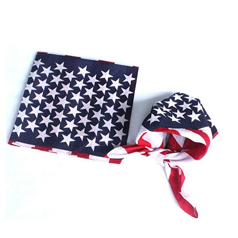 Fashion custom made multifunctional motorcycle cotton printed fabric western bandanas
