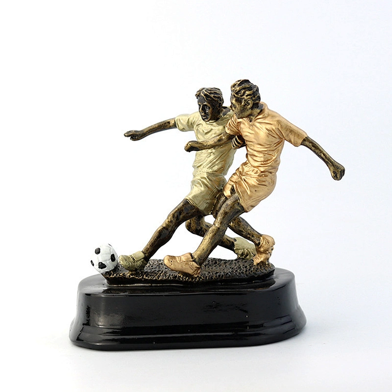 CUSTOM  LOGO New style Football Soccer Players Action Figure Toy Model decorate trophy