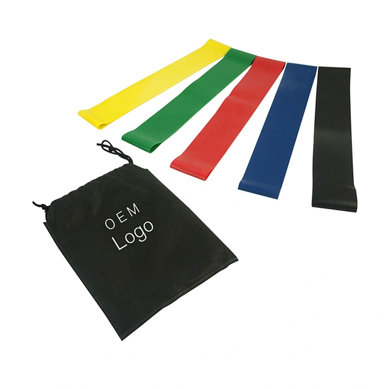 Hot  salecustom logo  promotion  advertising Fitness Exercise Natural  Latex resistance bands gym Exercise Latex resistance ban