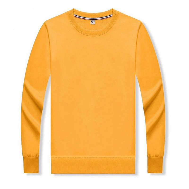 Hot Design OEM Custom Made Cotton &Polyester womens  Crew Neck sweatshirt Long Sleeve  blank Sweat Shirt