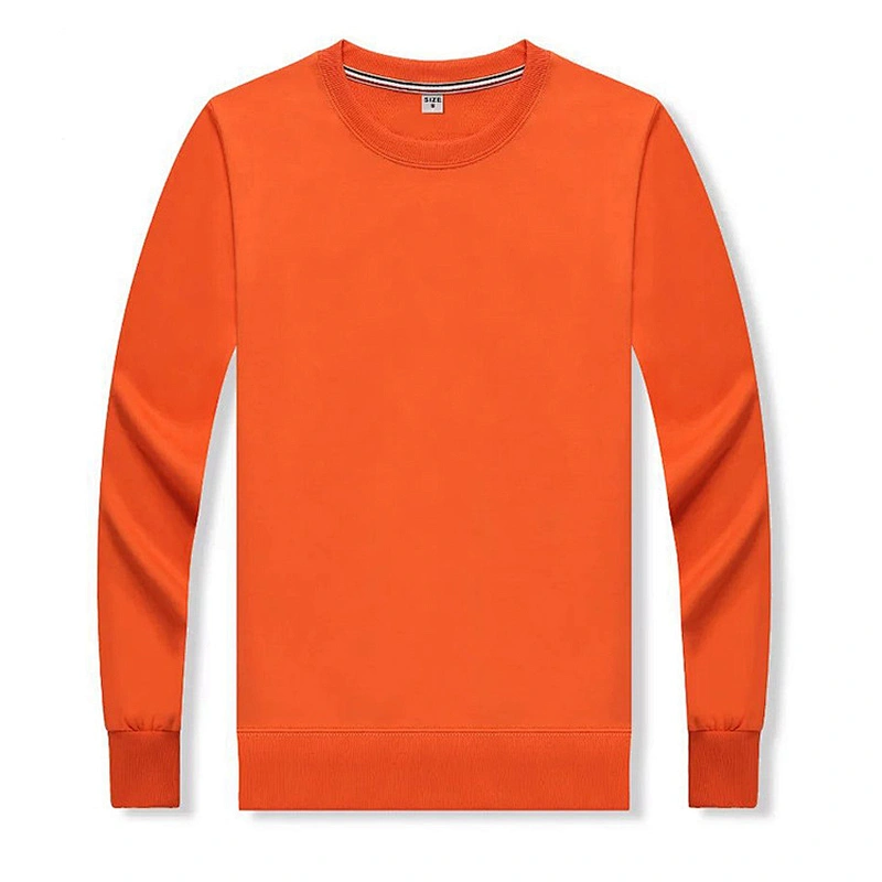 Hot Design OEM Custom Made Cotton &Polyester womens  Crew Neck sweatshirt Long Sleeve  blank Sweat Shirt