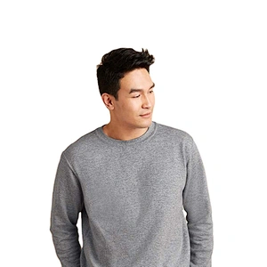 Wholesale Fashion Spring Autumn men Customized Logo cotton Long Sleeve T-Shirt with round neck