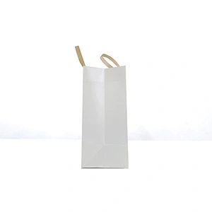 Custom Fashion Bags PP Packing Bag With Plastic Handle Portable PP Transparent promotion Gift Packaging Bag