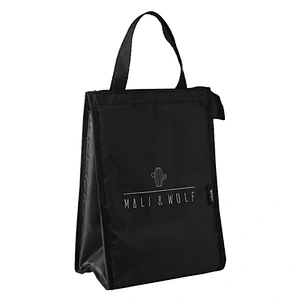 Hot sale custom polyester waterproof washable warmer cooler bag rice bags commute insulated lunch  bag