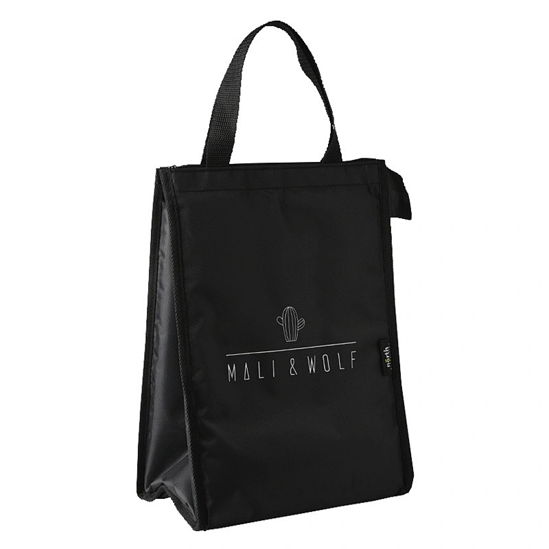 Hot sale custom polyester waterproof washable warmer cooler bag rice bags commute insulated lunch  bag