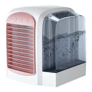 Portable Air Cooler fan,  Cooler Desktop Cooling Fan Humidifier Small Mini Air Conditioner Evaporative for Home Room Office