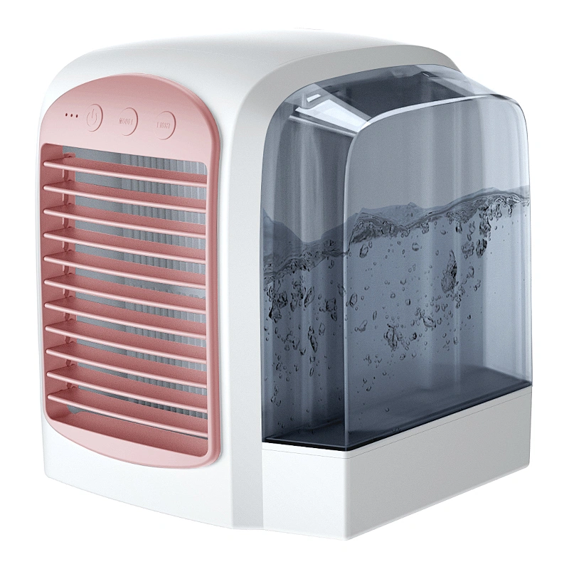 Portable Air Cooler fan,  Cooler Desktop Cooling Fan Humidifier Small Mini Air Conditioner Evaporative for Home Room Office