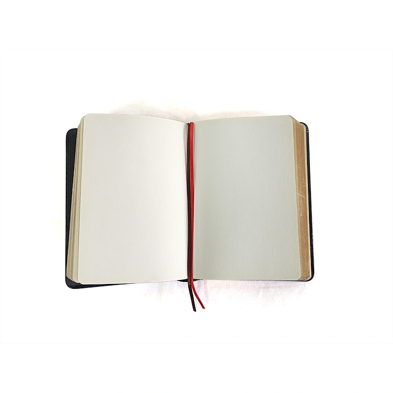 PU leather hardcover journal custom logo gilt- edged notebook promotion gift B5 notebook