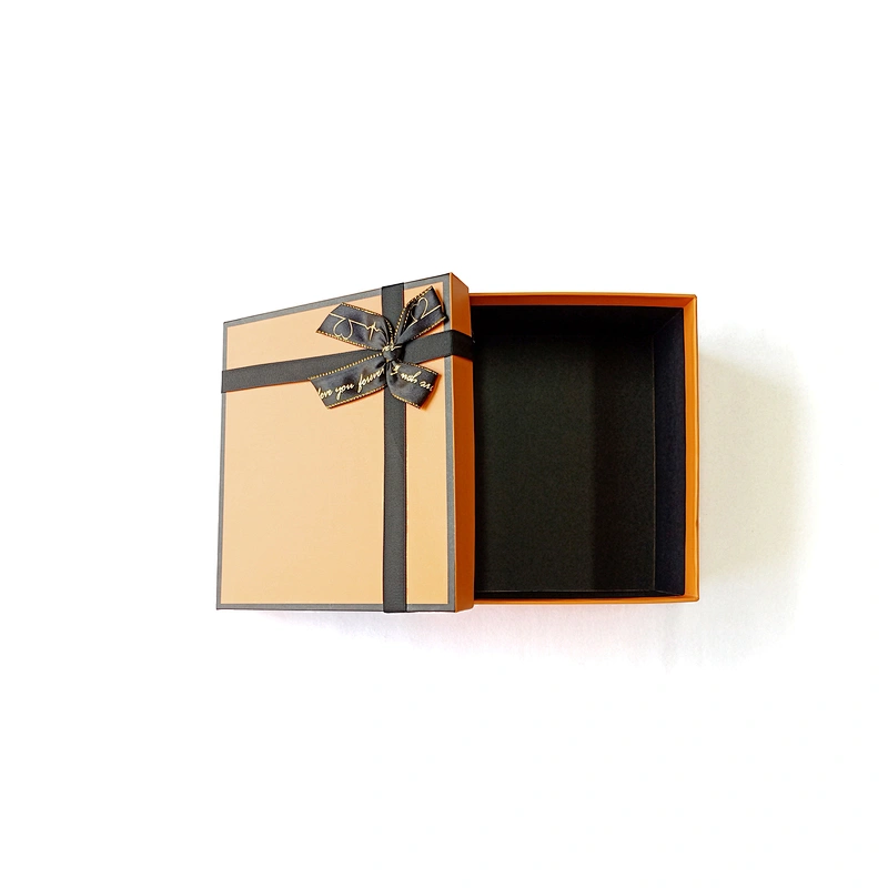 High-end Custom Printing Heaven And Earth Cover Style Portable Square Candy Kids Toy Clothing Packaging Gift Box For Baby