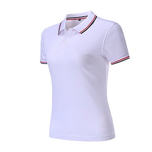 custom womens golf sport printing promotional activity Embroidery logo wholesale short sleeve polyester cotton polo shirt