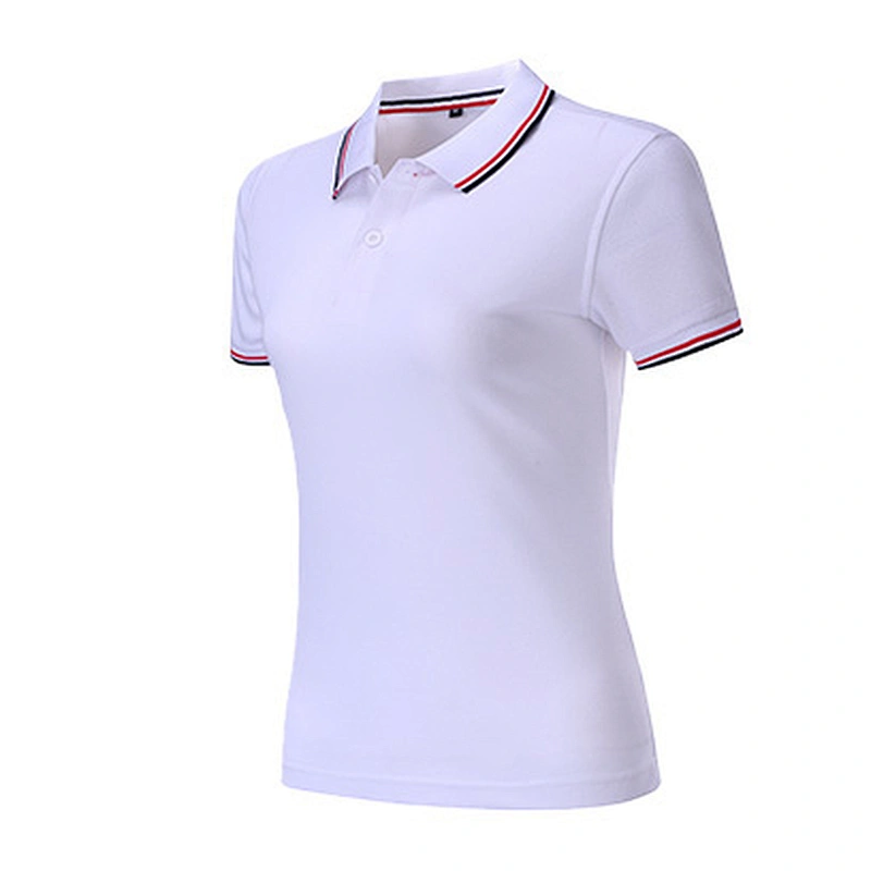 custom womens golf sport printing promotional activity Embroidery logo wholesale short sleeve polyester cotton polo shirt