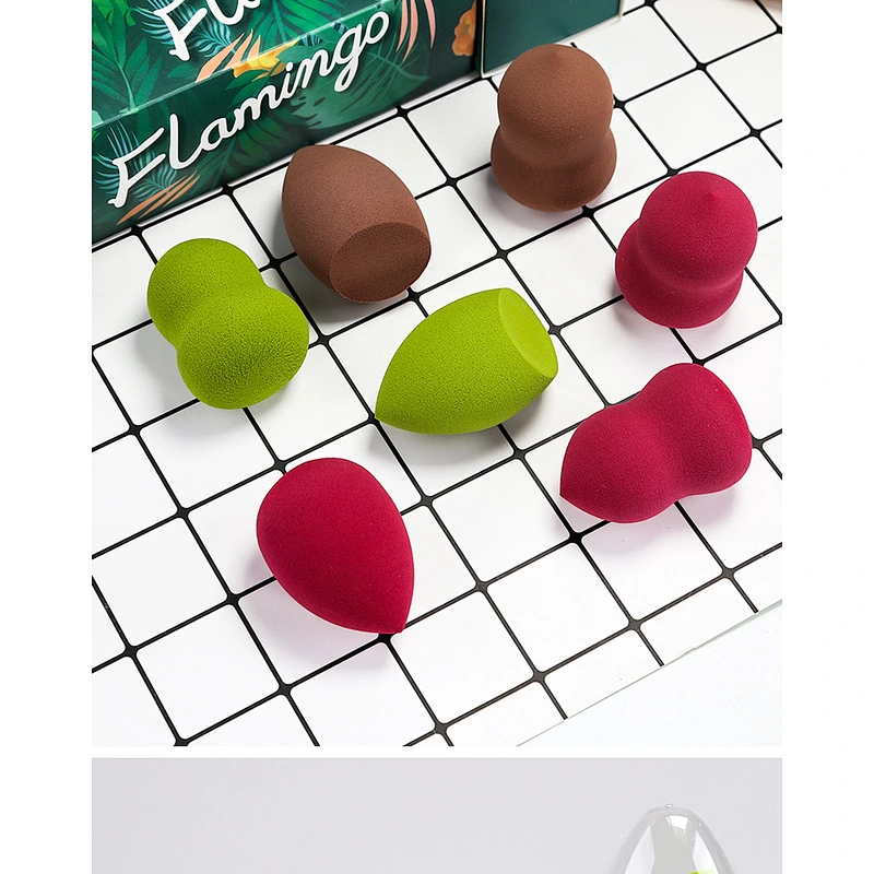 Wholesales custom Promotional gifts colorful super soft microfiber makeup sponge sets