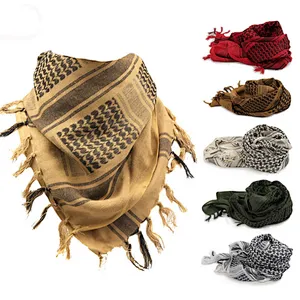 Wholesale high quality Multifunction outdoor military cotton winter camouflage windproof  desert scarves