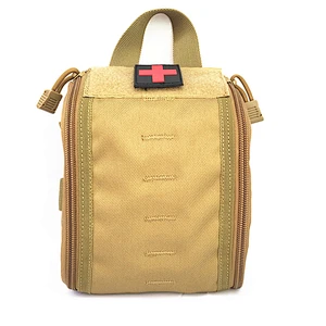 Promotional gift outdoor emergency  mountaineering rescue army police  wild survival kits camping tool bag