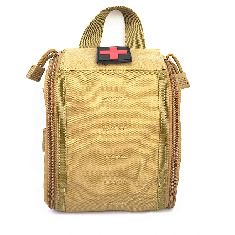 Promotional gift outdoor emergency  mountaineering rescue army police  wild survival kits camping tool bag
