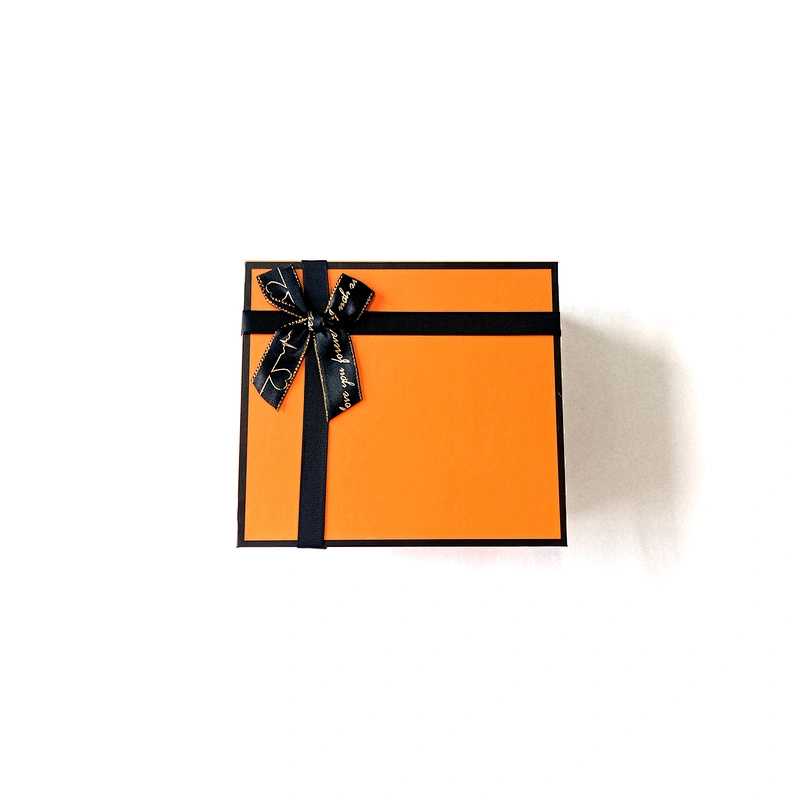 High-end Custom Printing Heaven And Earth Cover Style Portable Square Candy Kids Toy Clothing Packaging Gift Box For Baby