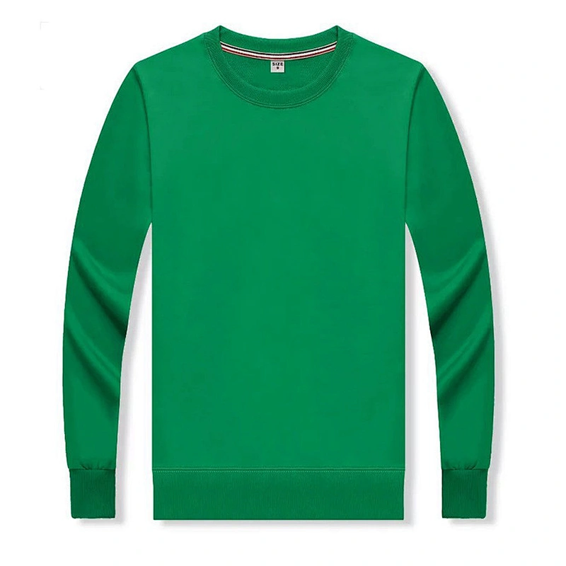 Hot Design OEM Custom Made Cotton &Polyester womens  Crew Neck sweatshirt Long Sleeve  blank Sweat Shirt