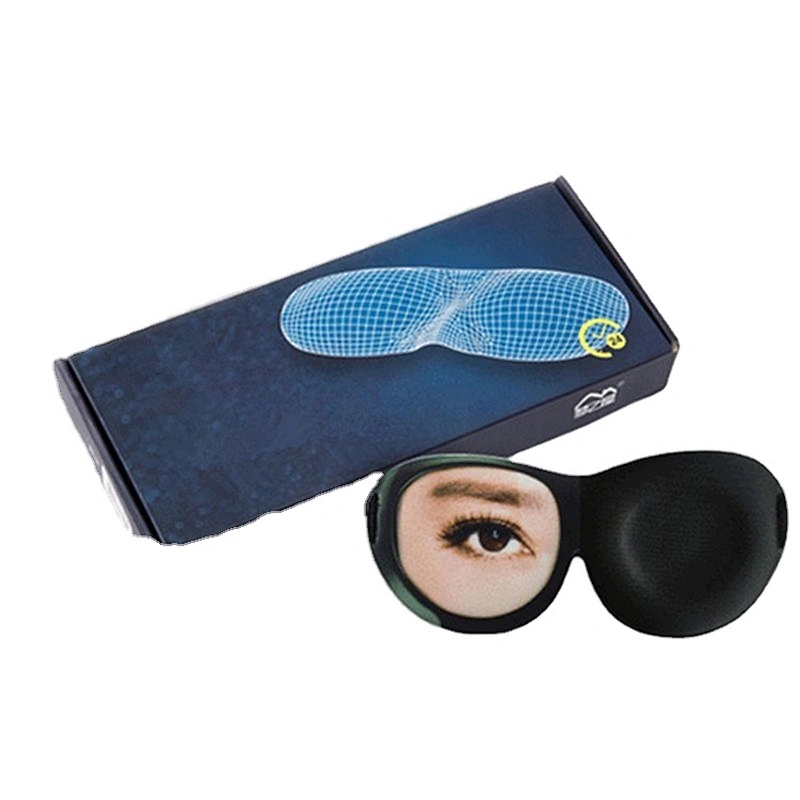 Interesting expression 3D eye mask colorful 3D sleeping eye mask  to OEM production eye mask for sleeping traveling