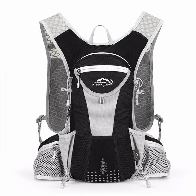 Multi function running pack Light weight hydration packs vest Outdoor backpack waterproof
