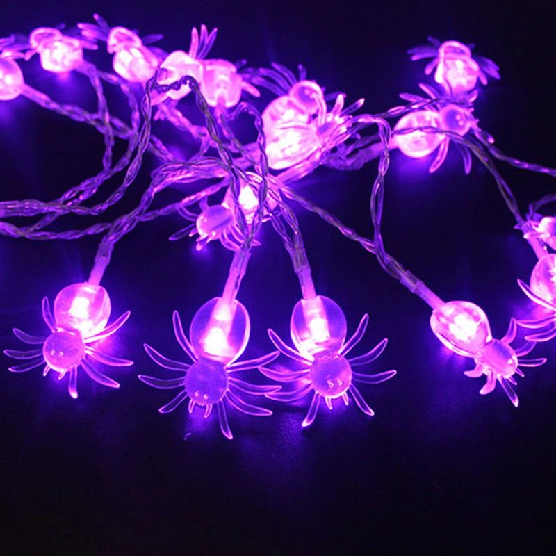 Halloween lantern string Holiday decorations led pumpkin ghost spider lantern string cheap decorative lanterns