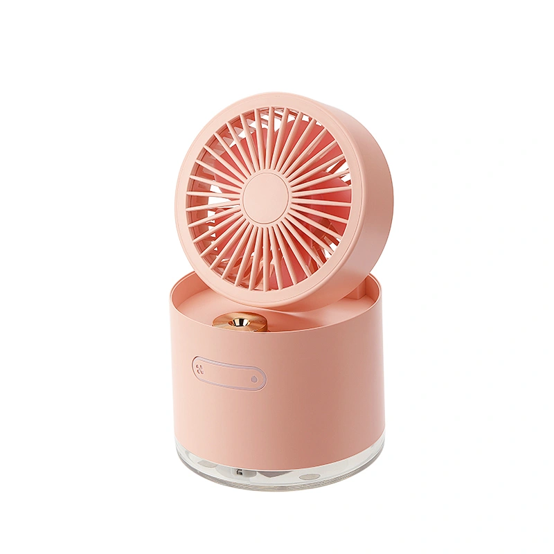 Wireless DC  Portable usb mini foldable misting fan  rechargeable mobile mini usb fans
