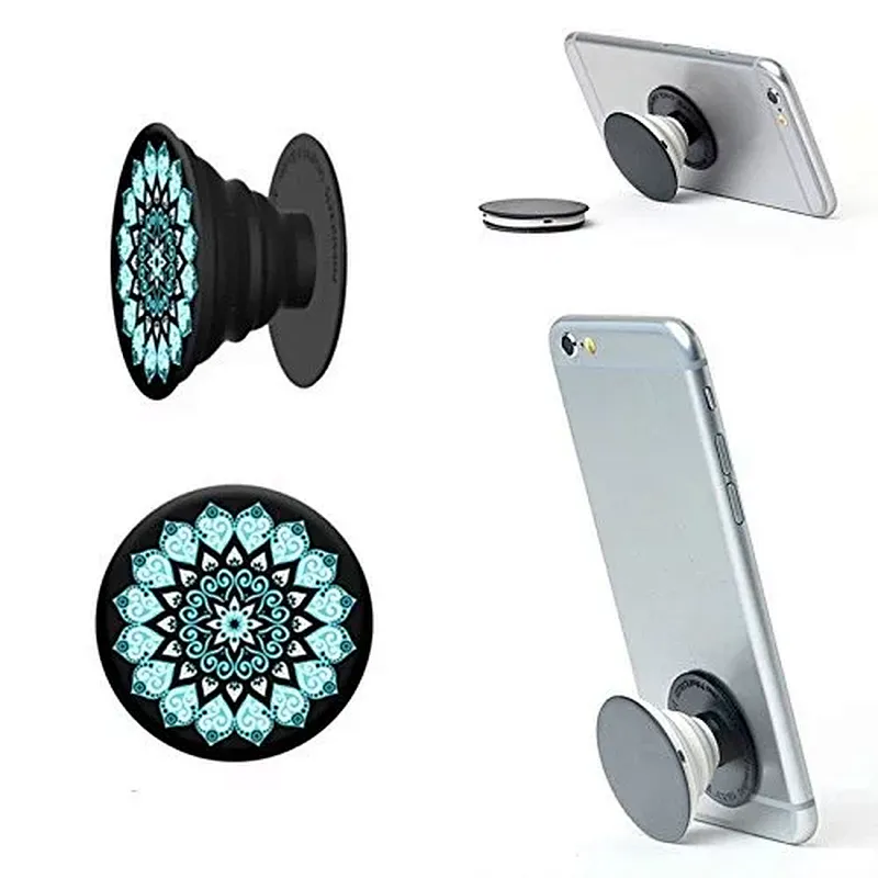 Custom fashion design phone socket holder Mobile Airbag Bracket Cell Phone Holder promotion gift phone holder