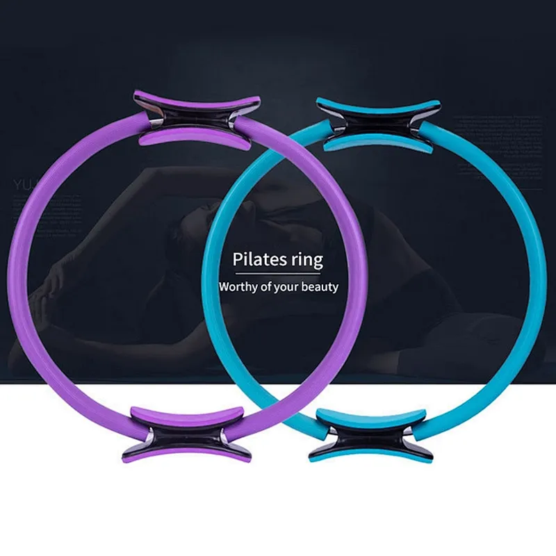2021 high quality glass fiber magic circle fitness pilates ring custom logo yoga magic circle health shaping ring