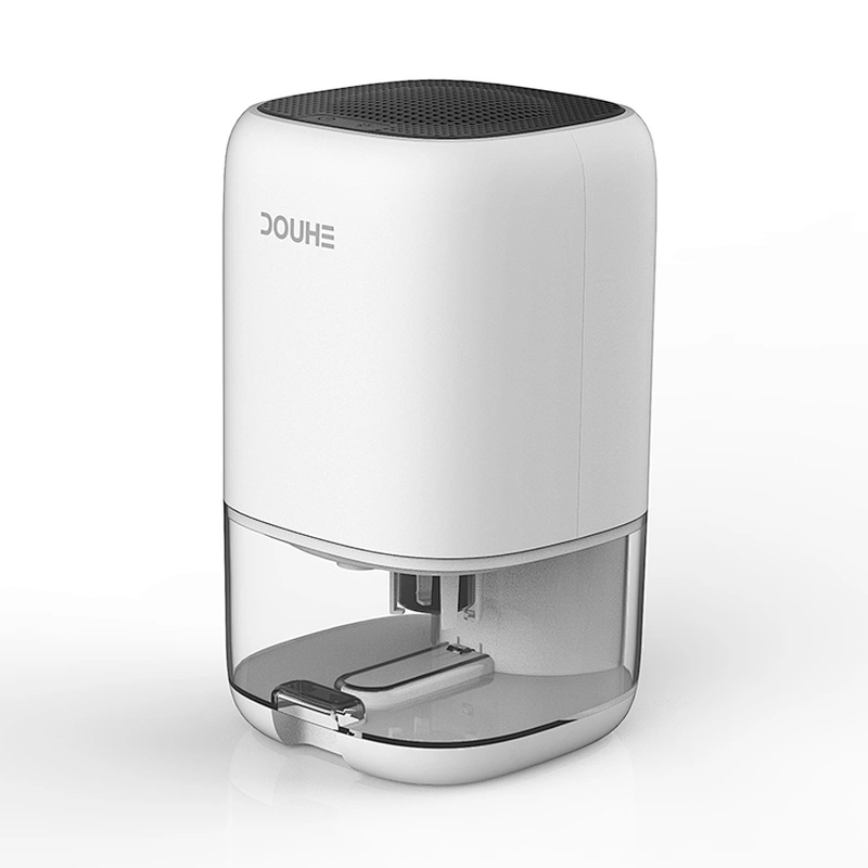 Wholesale price low noise 900ml 30W 7 colorful atmosphere light portable dehumidifiers for home mini