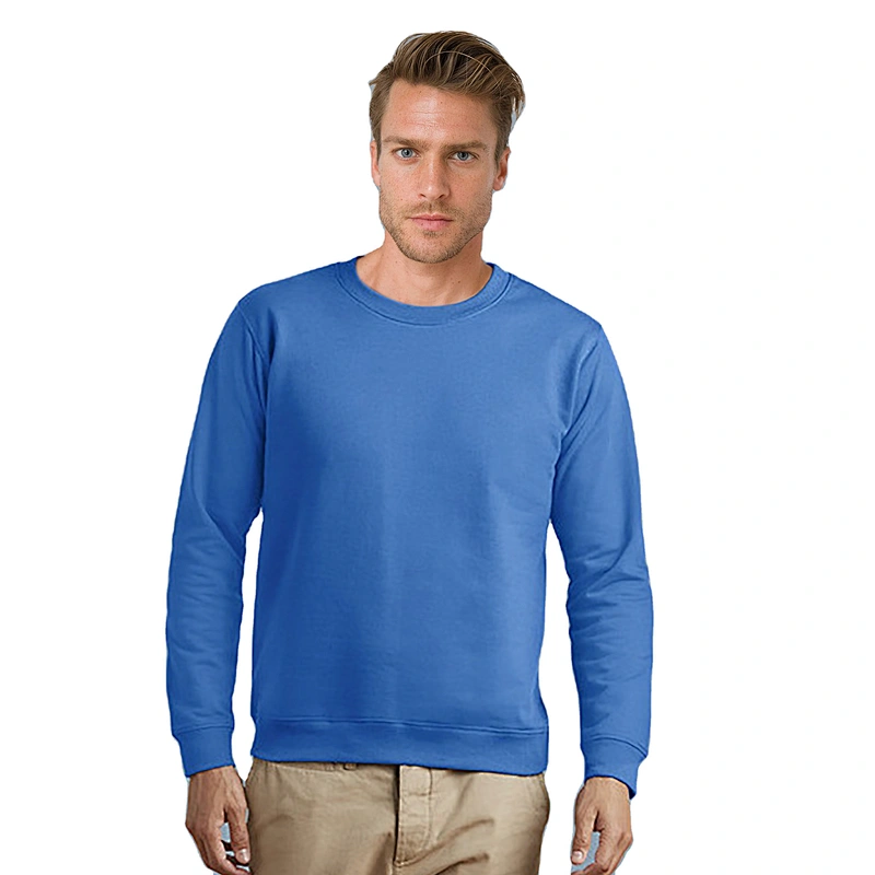 Promotional custom design 100% Cotton Pullover Hoodie Casual Fit Blank Solid Color sweatshirt hoodie