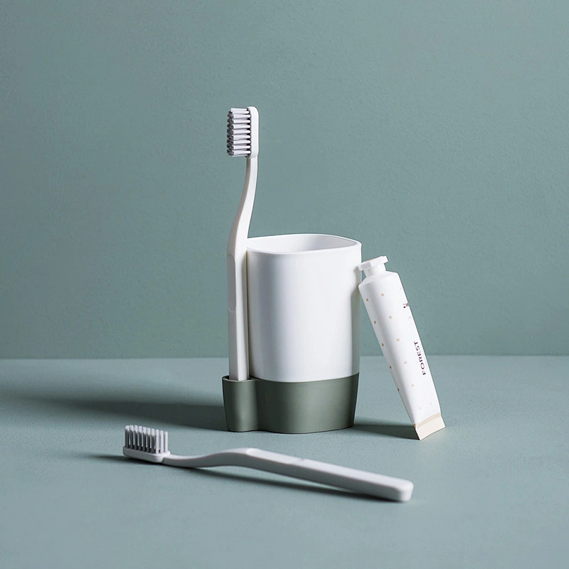 Home  mouthwash cup with  toothbrush holder toothbrush holder antislip water filter hole anti fall toothbrush cup