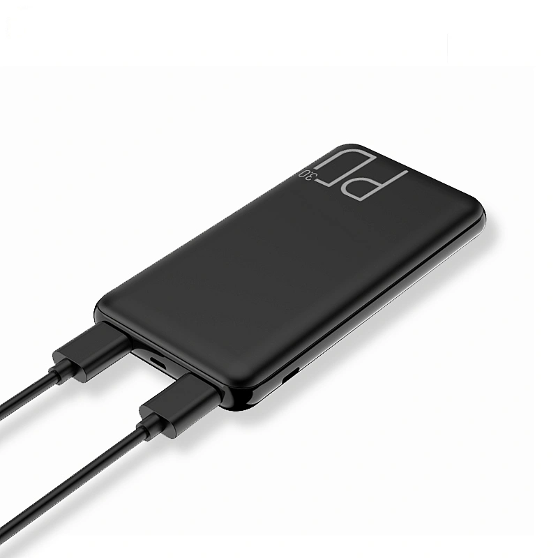 High Quality portable  PD quick charge wireless  power bank portable custom logo  power bank with led lamps