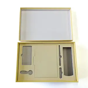 Promotional gift box Hot sale Luxury small Gift cardboard heaven and earth cover custom Logo printed paper Box