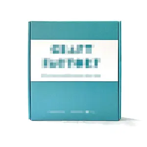 Custom logo size color printing packaging shipping cardboard plane box flute plain flat box foldable paper clothing box