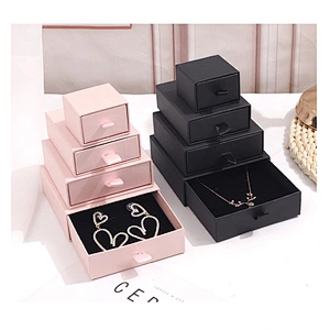 Custom Logo Paper Gift jewelry packaging box women gift sets artificial gift box  promotion paper fashion box