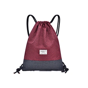 Oxford waterproof cloth backpack Student drawstring bag double shoulder ladies bag wholesale custom bundle pockets