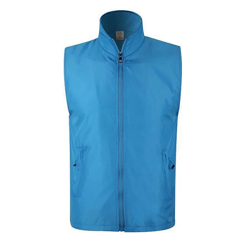 High Quality Advertising Volunteer Vest Custom Polyester Working Clothes Sleeveless Work Volunteer Vest