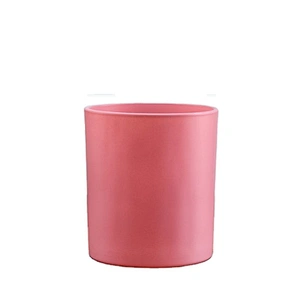 Hot Sale Custom Logo 315ml DIY Plain  Scented Candles Glass Jar Wholesales  Home Wedding Decoration Candle Jar  with Wood Lid