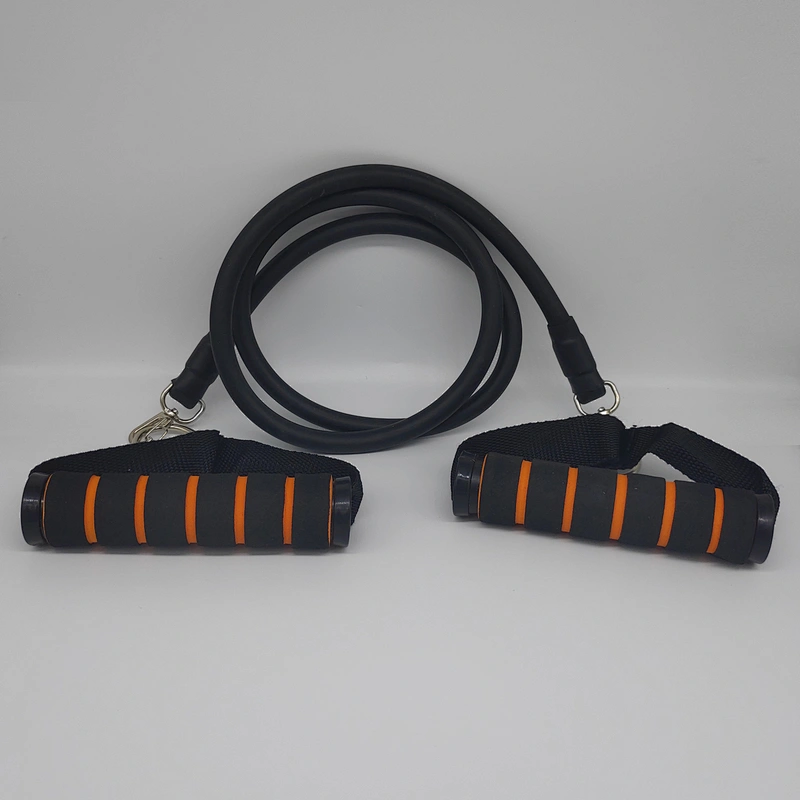 Promotion Hot sale TPE yoga fitness  bodybuilding stretcher equipment for men and women home exercise elastic pull rope