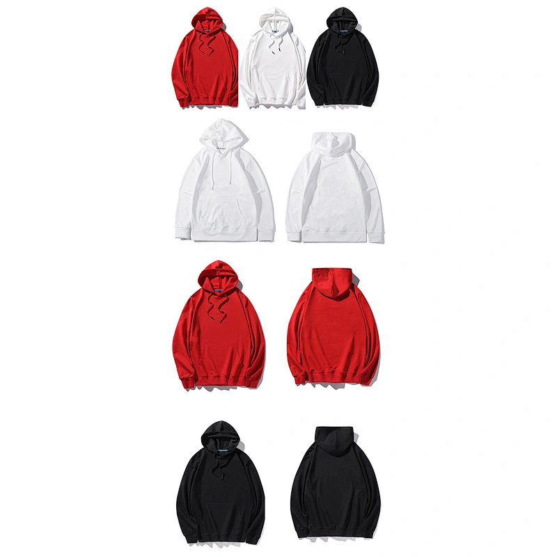 Wholesale fashion autumn and winter 100% cotton  man sweatershirts with hats for  customized logo