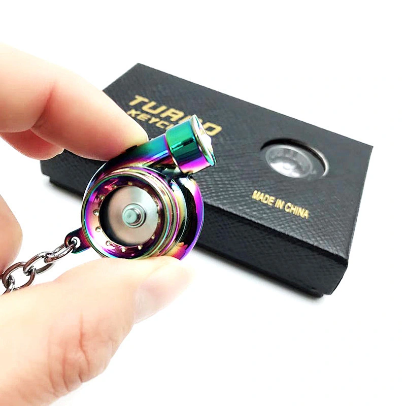 Hot sell creative Advertising Campaign Gifts Turbocharger Keychains custom logo holiday promotion personalization keychain